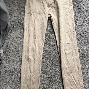 J. Crew Men's Khaki Chinos has a little stain showed